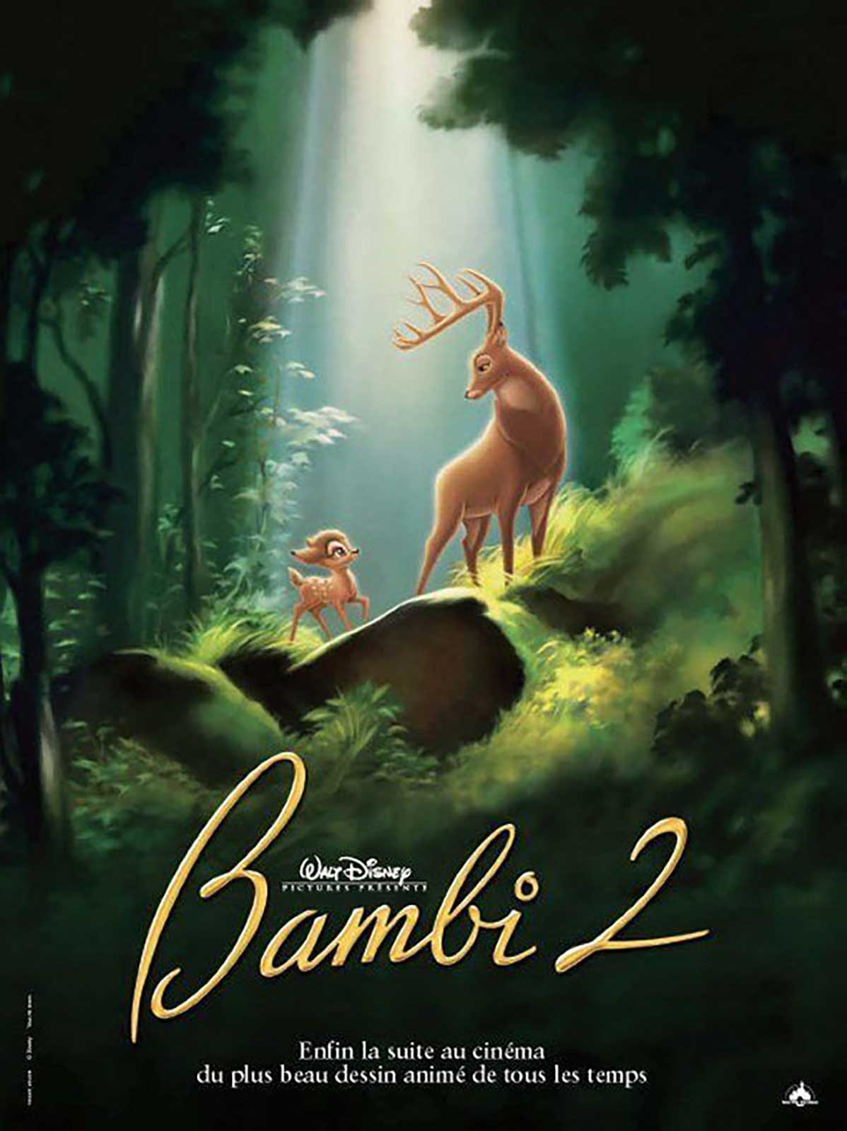 Affiche Poster bambi 2 prince forest disney disneytoon