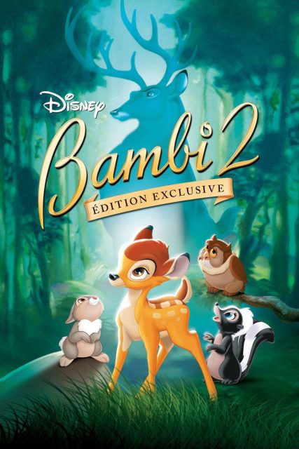 Affiche Poster bambi 2 prince forest disney disneytoon