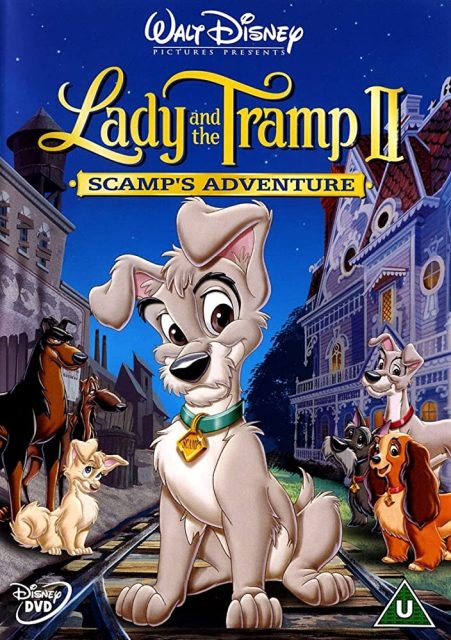 affiche poster belle clochard lady tramp 2 appel rue scamp adventure disney