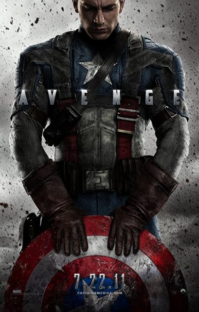 Captain America : First Avenger - Photos et affiches. 5 Affiche Poster Captain America First Avenger Disney marvel