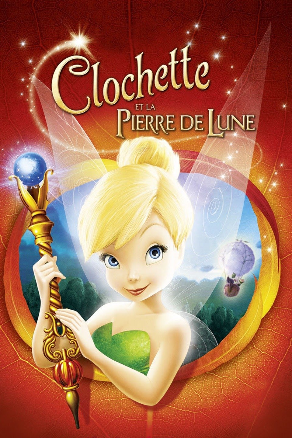affiche poster clochette pierre lune tinker bell lost treasure disney