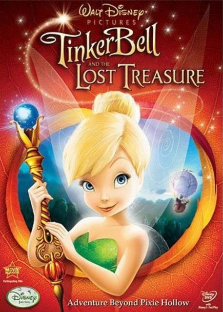 affiche poster clochette pierre lune tinker bell lost treasure disney