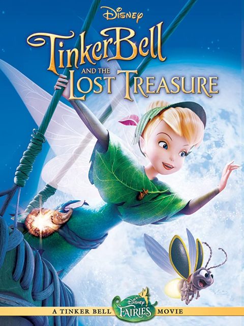 affiche poster clochette pierre lune tinker bell lost treasure disney