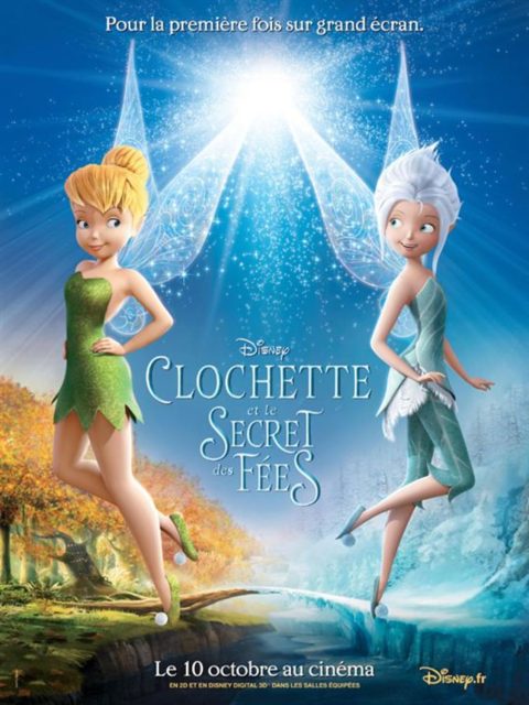 Clochette et le Secret des fées - Streaming. 1 affiche poster clochette secret fées wings disney