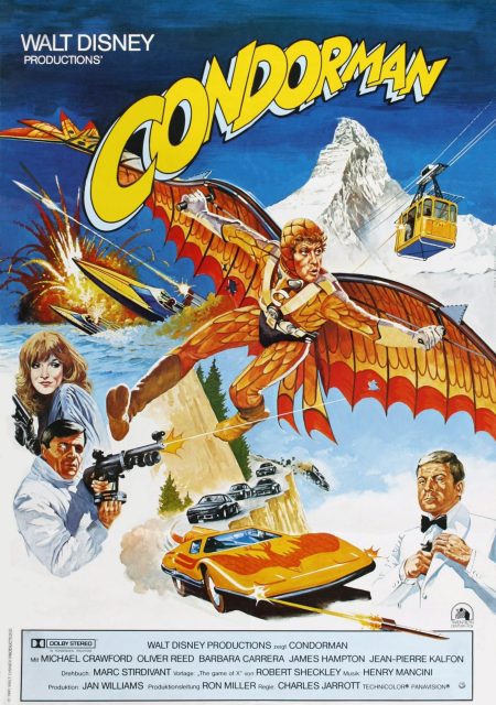 Condorman - Streaming. 1 Affiche Poster condorman disney