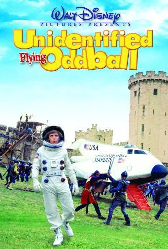 Affiche Poster cosmonaute roi arthur Unidentified Flying Oddball Spaceman king disney