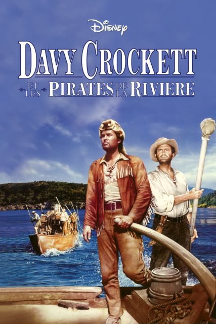 Affiche Poster davy crockett pirate rivière river disney