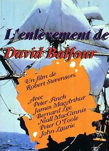 Affiche Poster enlèvement david balfour kidnapped disney