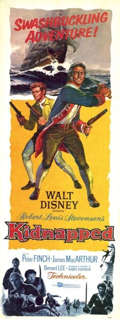 Affiche Poster enlèvement david balfour kidnapped disney