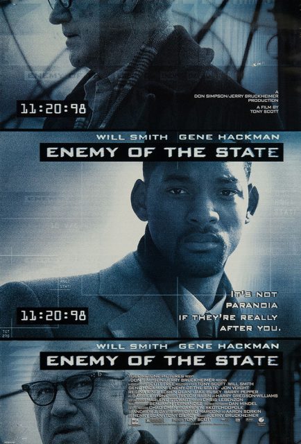 Affiche Poster ennemi état enemy state disney touchstone
