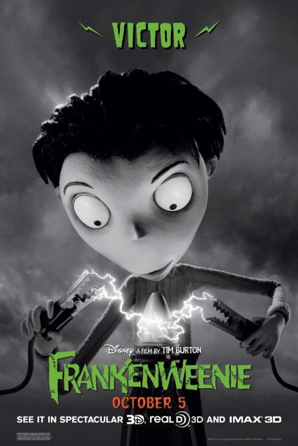 Affiche Poster de Frankenweenie 2012