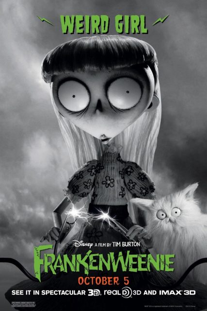 Affiche Poster de Frankenweenie 2012