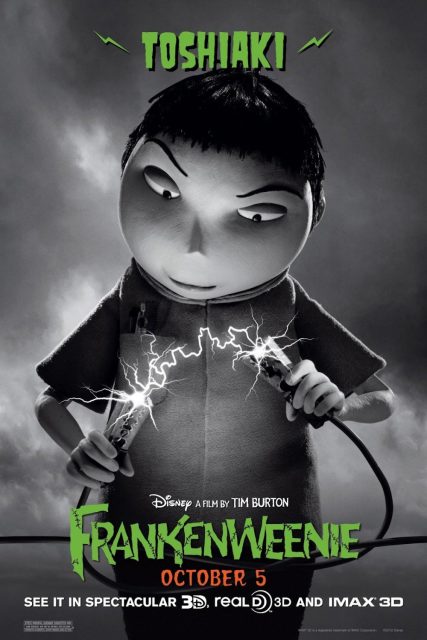 Affiche Poster de Frankenweenie 2012