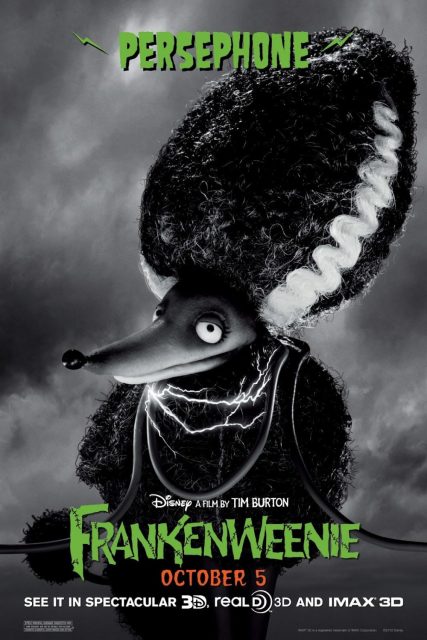 Affiche Poster de Frankenweenie 2012