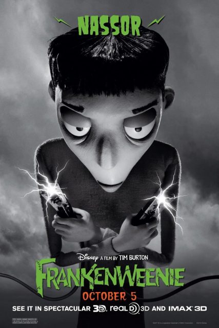 Affiche Poster de Frankenweenie 2012