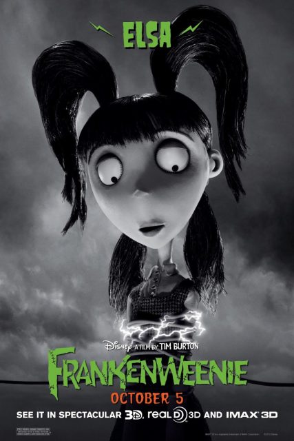 Affiche Poster de Frankenweenie 2012