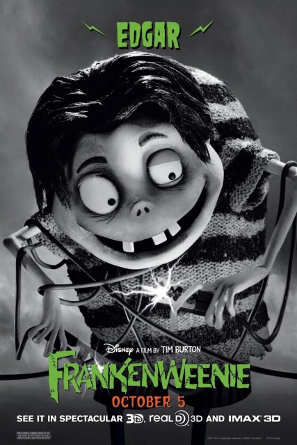 Affiche Poster de Frankenweenie 2012
