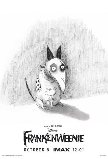 Affiche Poster de Frankenweenie 2012