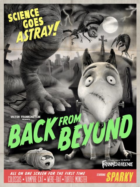 Affiche Poster de Frankenweenie 2012