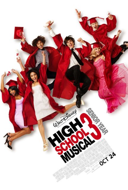 High School Musical 3 : nos années lycée - Photos et affiches. 2 Affiche Poster high school musical 3 années lycée senior year disney
