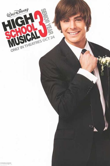 High School Musical 3 : nos années lycée - Photos et affiches. 3 Affiche Poster high school musical 3 années lycée senior year disney