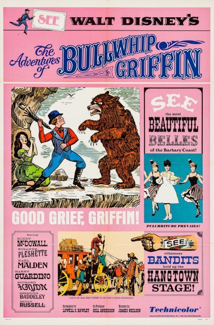 L'honorable Griffin - Photos et affiches. 4 Affiche Poster honorable griffin Adventures Bullwhip disney