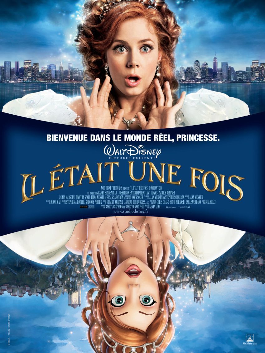 Affiche Poster il était une fois enchanted disney