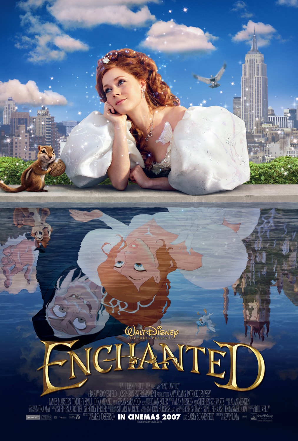 Affiche Poster il était une fois enchanted disney