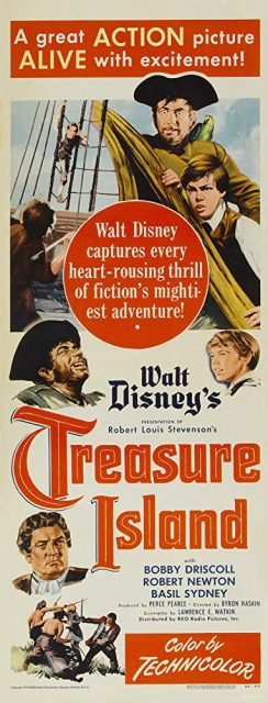 Affiche Poster île trésor treasure island disney