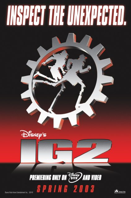 Affiche Poster inspecteur inspector gadget 2 disney