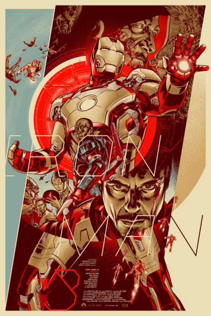 Iron Man 3 - Photos et affiches. 7 Affiche Poster Iron Man 3 Disney Marvel