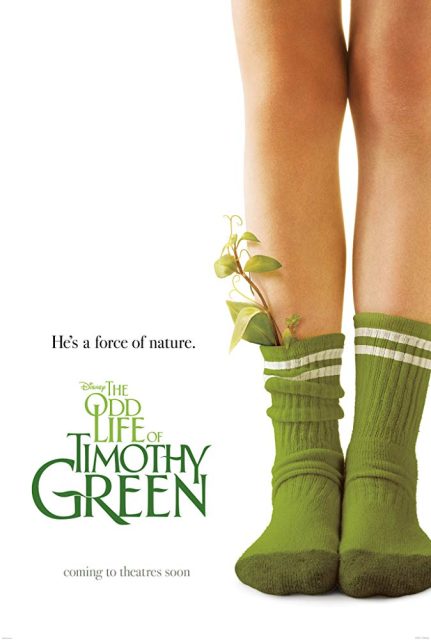 La drôle de vie de Timothy Green - Photos et affiches. 3 Affiche Poster drole vie timothy green odd life disney
