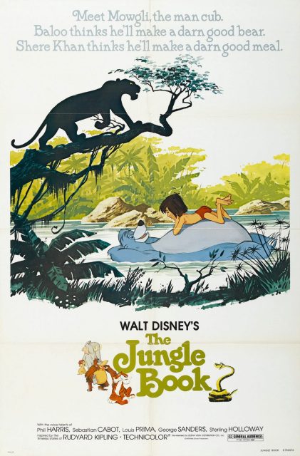 Le livre de la jungle - Photos et affiches. 3 Affiche Le livre de la jungle Disney Poster The jungle book