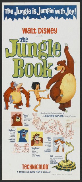 Le livre de la jungle - Photos et affiches. 11 Affiche Le livre de la jungle Disney Poster The jungle book
