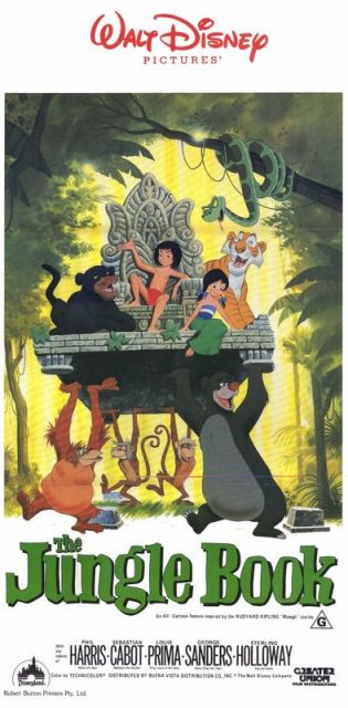 Le livre de la jungle - Photos et affiches. 12 Affiche Le livre de la jungle Disney Poster The jungle book
