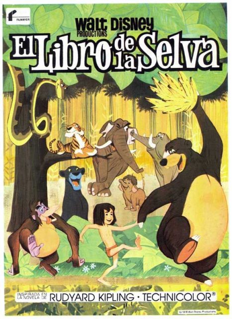 Le livre de la jungle - Photos et affiches. 14 Affiche Le livre de la jungle Disney Poster The jungle book