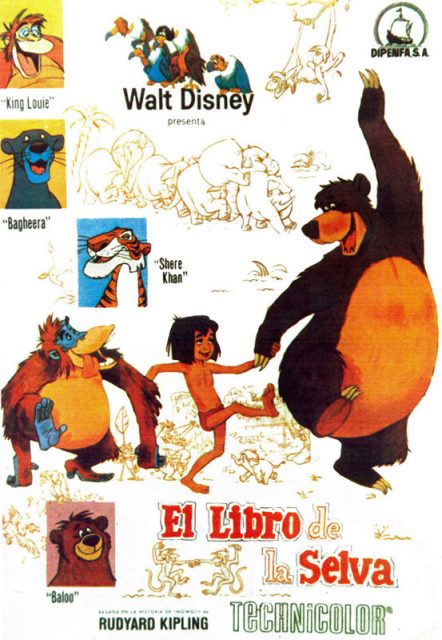 Le livre de la jungle - Photos et affiches. 15 Affiche Le livre de la jungle Disney Poster The jungle book