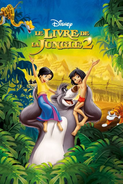 affiche poster livre jungle book 2 disney