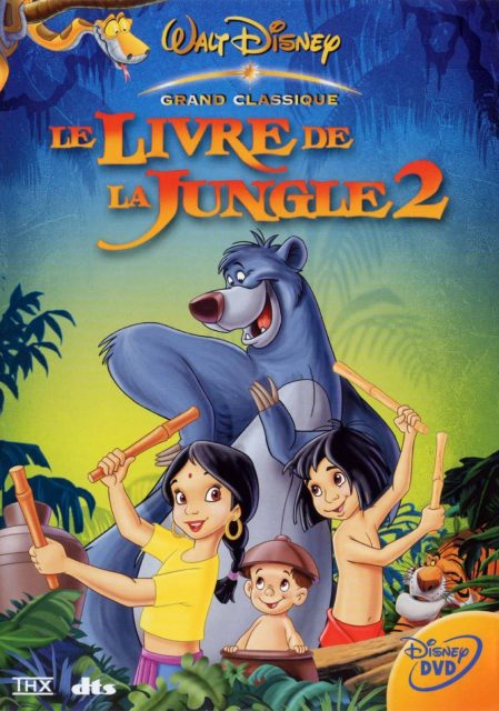 affiche poster livre jungle book 2 disney