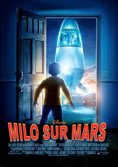 Milo sur Mars. 1 Affiche Poster Milo mars needs moms disney