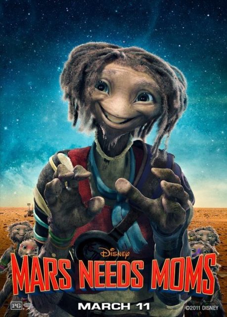 Affiche Poster Milo mars needs moms disney