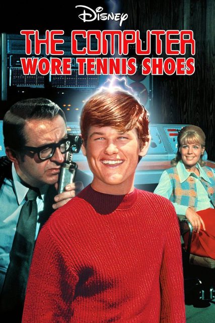 Affiche Poster ordinateur folie Computer Wore Tennis Shoes disney