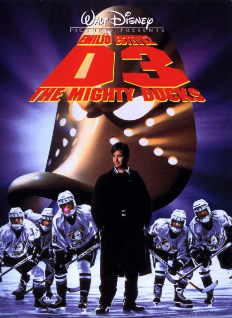 Affiche Poster petits champions 3 mighty ducks disney