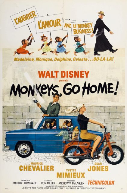 Rentrez chez vous, les singes ! - Streaming. 1 Affiche Poster Rentrez chez vous singes go home monkeys disney