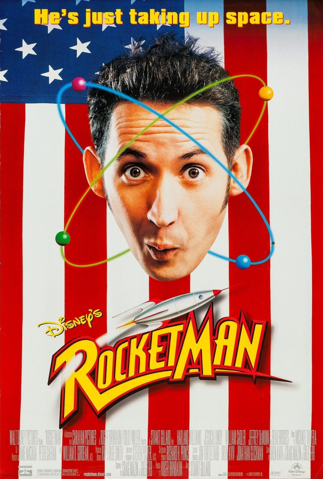 Affiche Poster rocketman disney