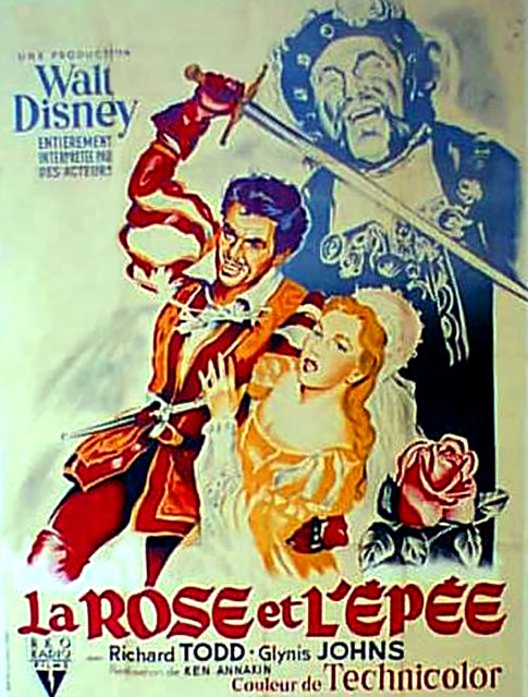 La rose et l'épée. 1 Affiche Poster rose épée sword disney