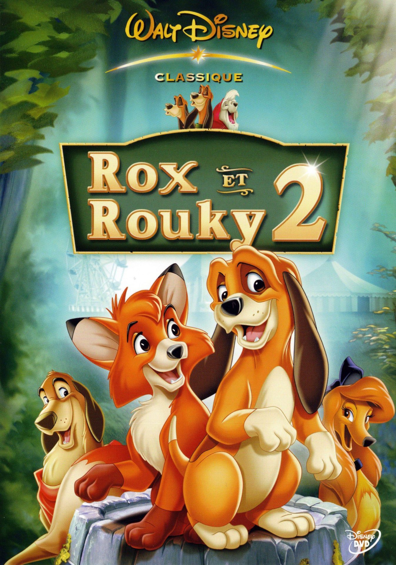 affiche poster rox rouky fox hound 2 disney