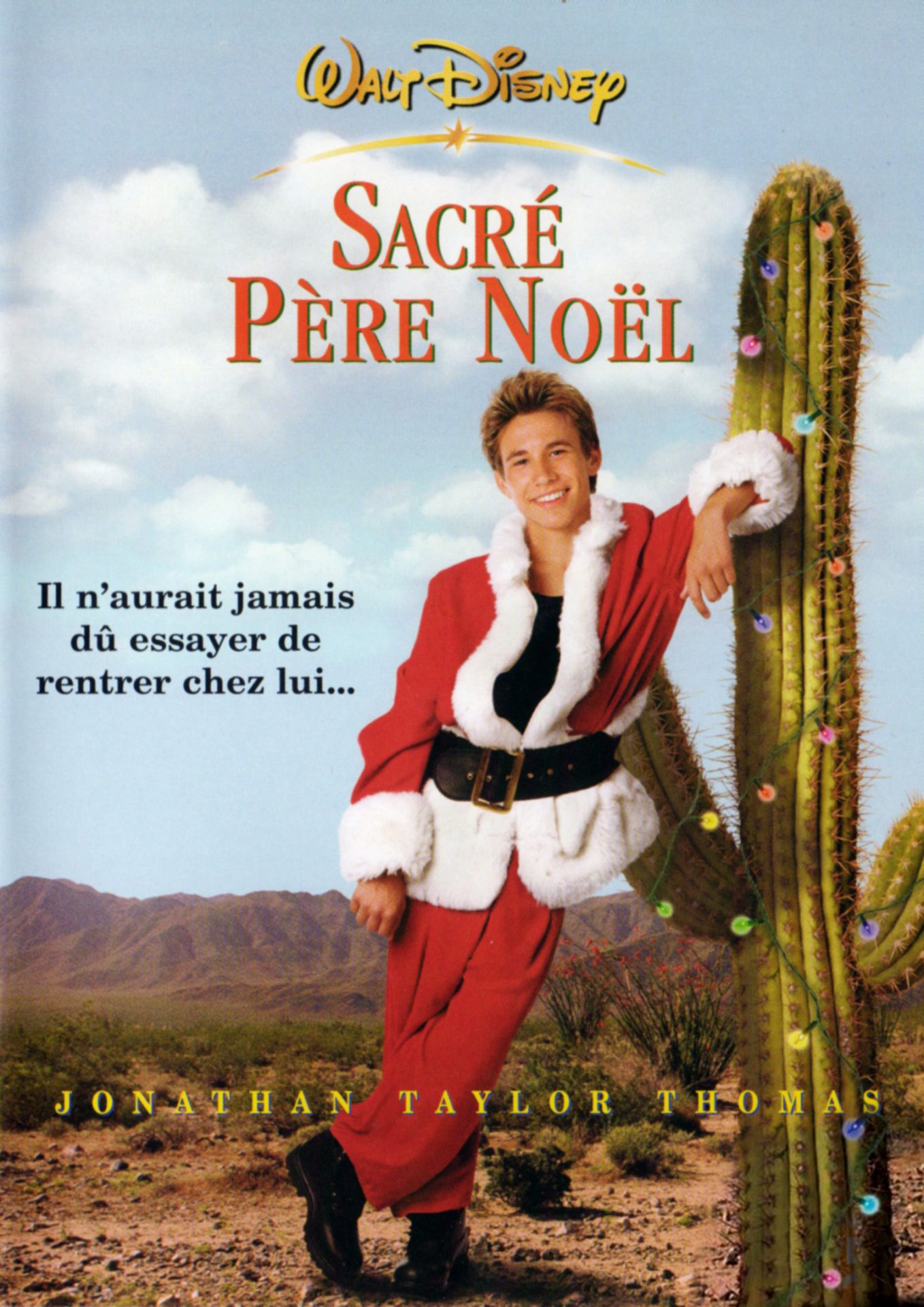 Affiche Poster sacré père noël home christmas disney