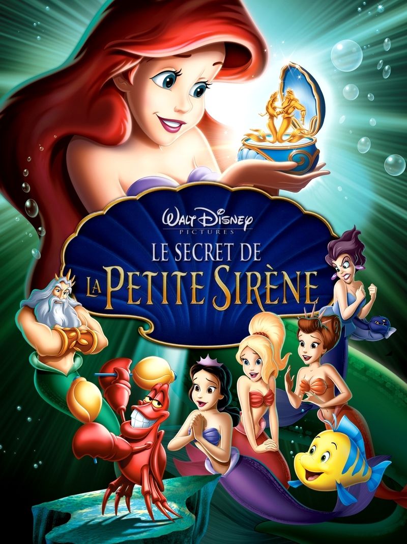 affiche poster secret petite sirène little mermaid ariel beginning disney