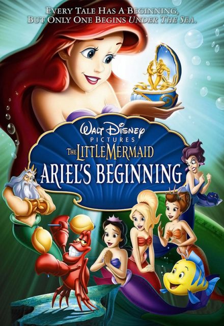 affiche poster secret petite sirène little mermaid ariel beginning disney